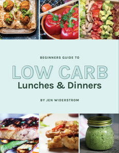 Low Carb Lunches & Dinners Recipe Guide